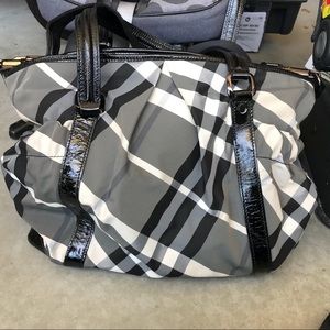 Burberry Nova Check diaper bag